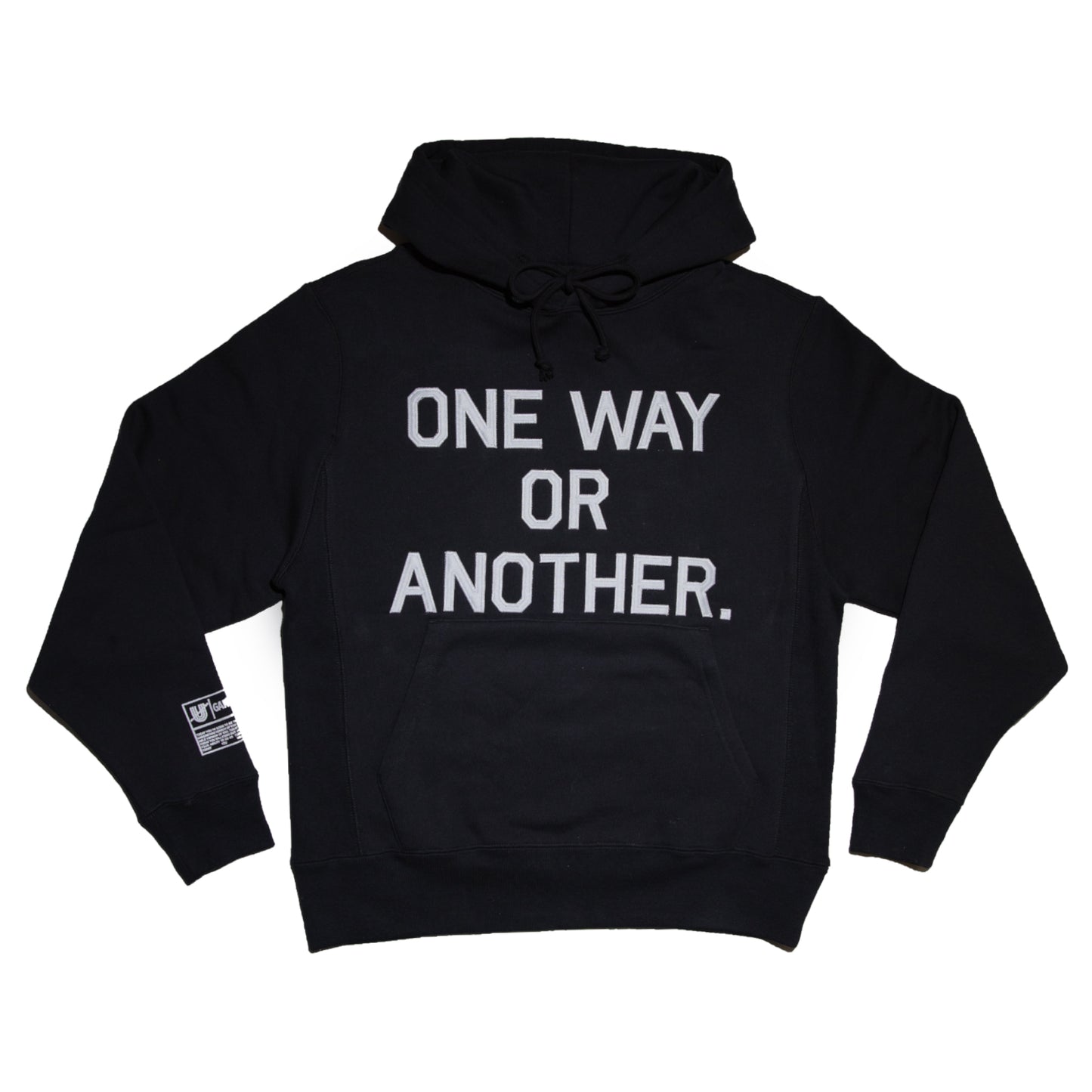 One Way Or Another Hand Stitched Hoodie